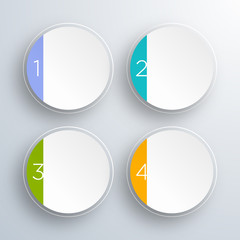 Crystal White Labels #Vector Background