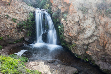 Idyllic Waterfall in Northern California