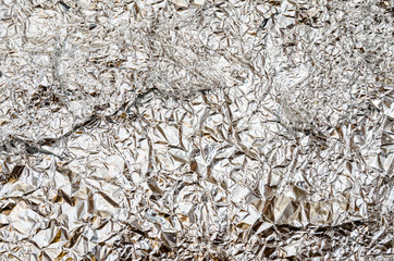 foil as texture or background