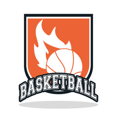 Basketball sport design 