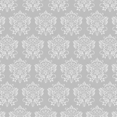 Zelfklevend Fotobehang Damask Wedding Seamless Pattern © PremiumGraphicDesign