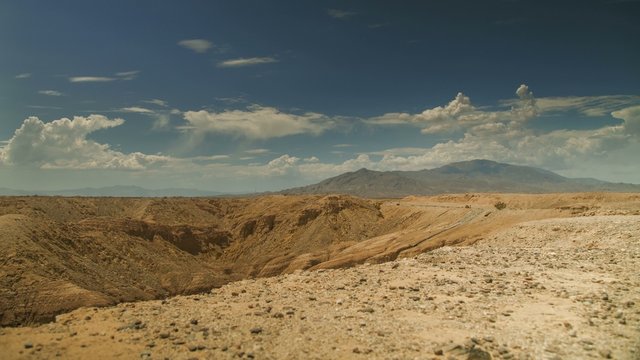 Anza-Borrego Desert Time Lapse (4K) - A desert time lapse shot.