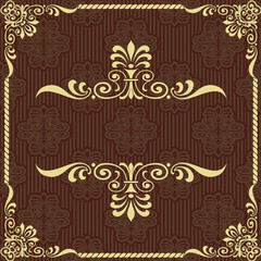 Vector vintage background

