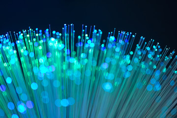fibre ottiche, luce, cavo, banda larga