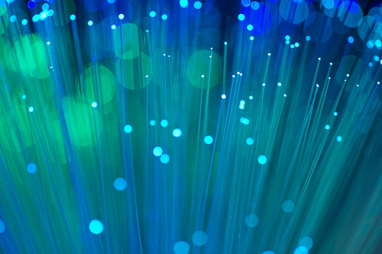 fibre ottiche, luce, cavo, banda larga