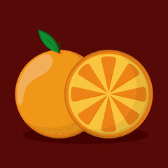 Fruit icon design 