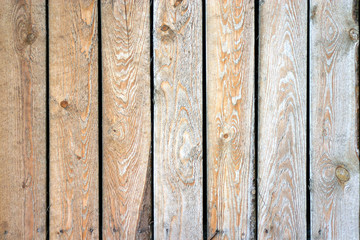 old rough scratched faded wooden board with boughs