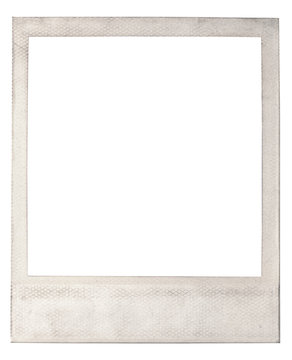 Old blank  instant photo frame