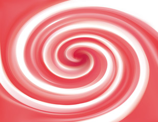 Abstract vector spiral background crimson colour