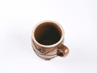 handcrafted pottery mug