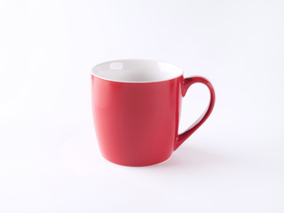 empty red mug