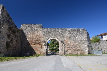 Fototapeta na wymiar Fortress of Tsar Samuel, Ohrid