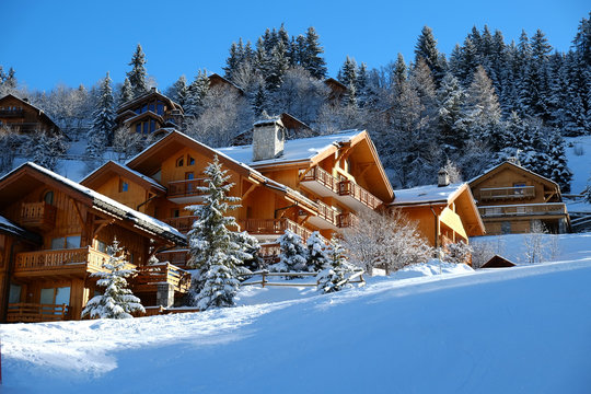 Alpine Wooden Chalet