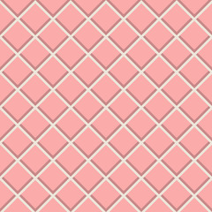 Fototapeta na wymiar Geometric fine abstract vector background. Seamless modern pattern. Pink wallpaper with diagonal pink and white lines