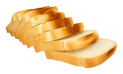 Thickly Sliced White Bread Loaf