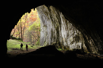Cave entrance