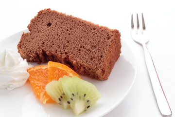 手作りチョコシフォン