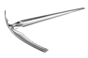 Ice ax for mountaineering.