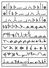 ashtanga yoga stick figure set