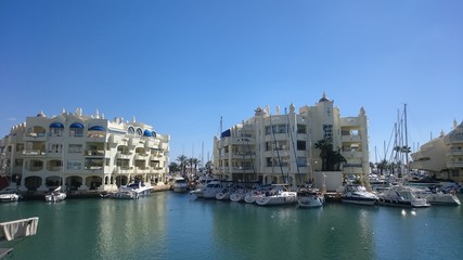 Obraz premium Puerto de benalmadena - puerto marina