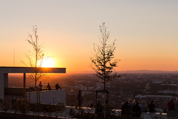 Aussichtsterasse auf dem Turmberg