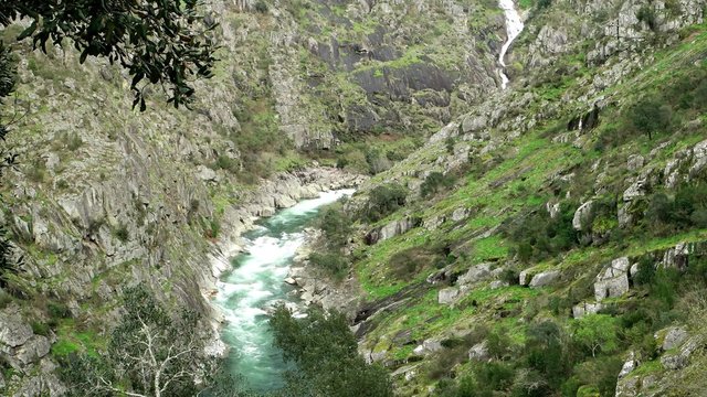 Paiva River, in Arouca municipality, Aveiro, Portugal.