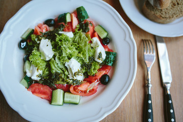 vegetarian breakfast in the morning