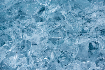 Abstract texture of ice