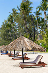Beautiful tropical beach in Ngapali, Myanmar