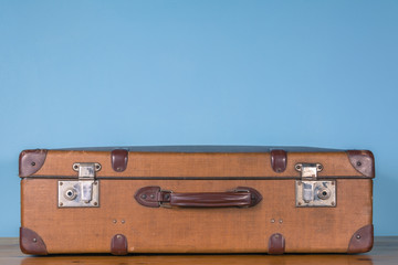 vintage old brown case 