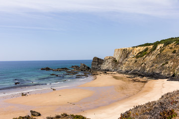 beach passage of the vicentina route in Alentejo Portugal 4