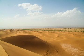 Fototapeta na wymiar landscape marroc desert sand dune