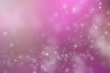 Pink Background Lights. Defocused