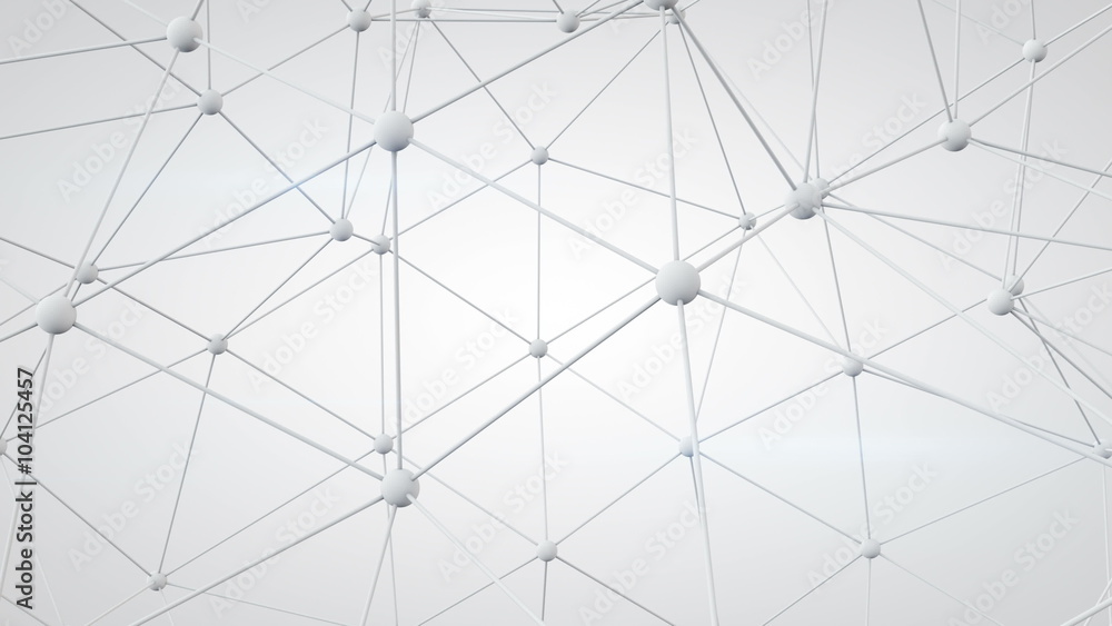 Poster network shape. seamless loop animation. 4k uhd (3840x2160)