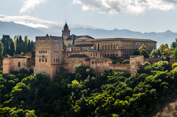 Fototapeta na wymiar La Alhambra de Granada