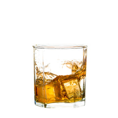 whiskey with ice