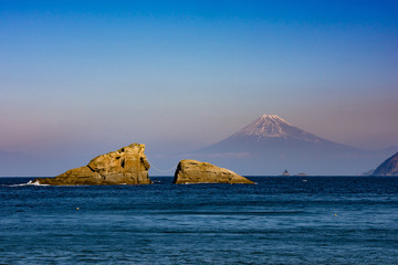 Mount Fuji view from Kumomi - Izu