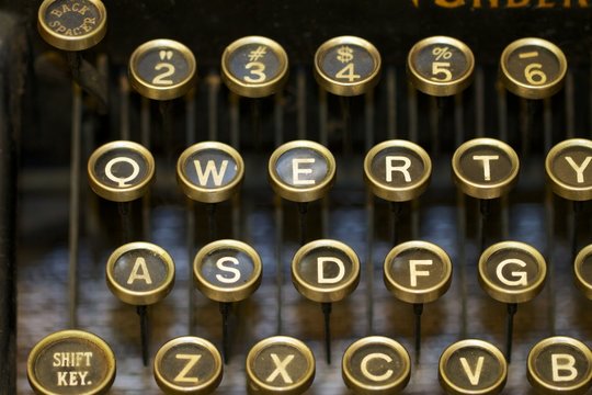 typewriter/keys