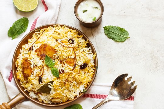 Fish Biryani Indian Style Fish And Rice With Spicy Masala