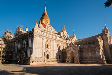 Fototapeta na wymiar Ananda Temple , Bagan, Myanmar,Burmar