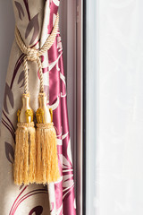 Luxury curtain and tassel