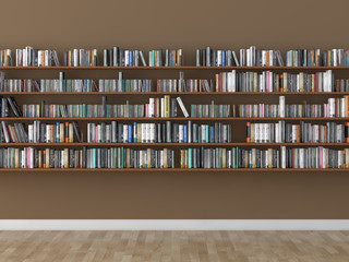 interior bookshelf room library    © style67