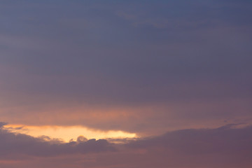 red sky background