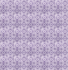 Collage of lilac pattern tiles in Portugal