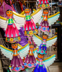 Colorful Mexican Angel Souvenirs San Miguel de Allende Mexico