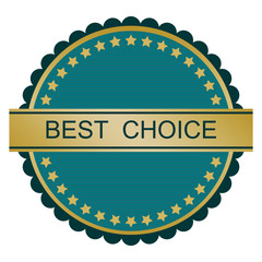 Best choice badge