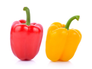 pepper on white background