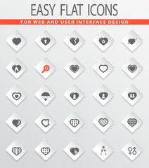 Heart Icon Set