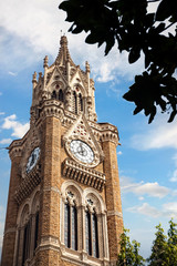 Fototapeta na wymiar Rajabai Clock Tower in Mumbai