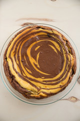 Zebra Käsekuchen